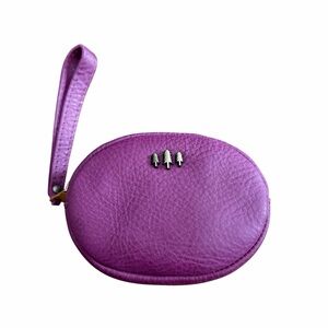 PORTLAND LEATHER Rosewell Pouch Mini Iris